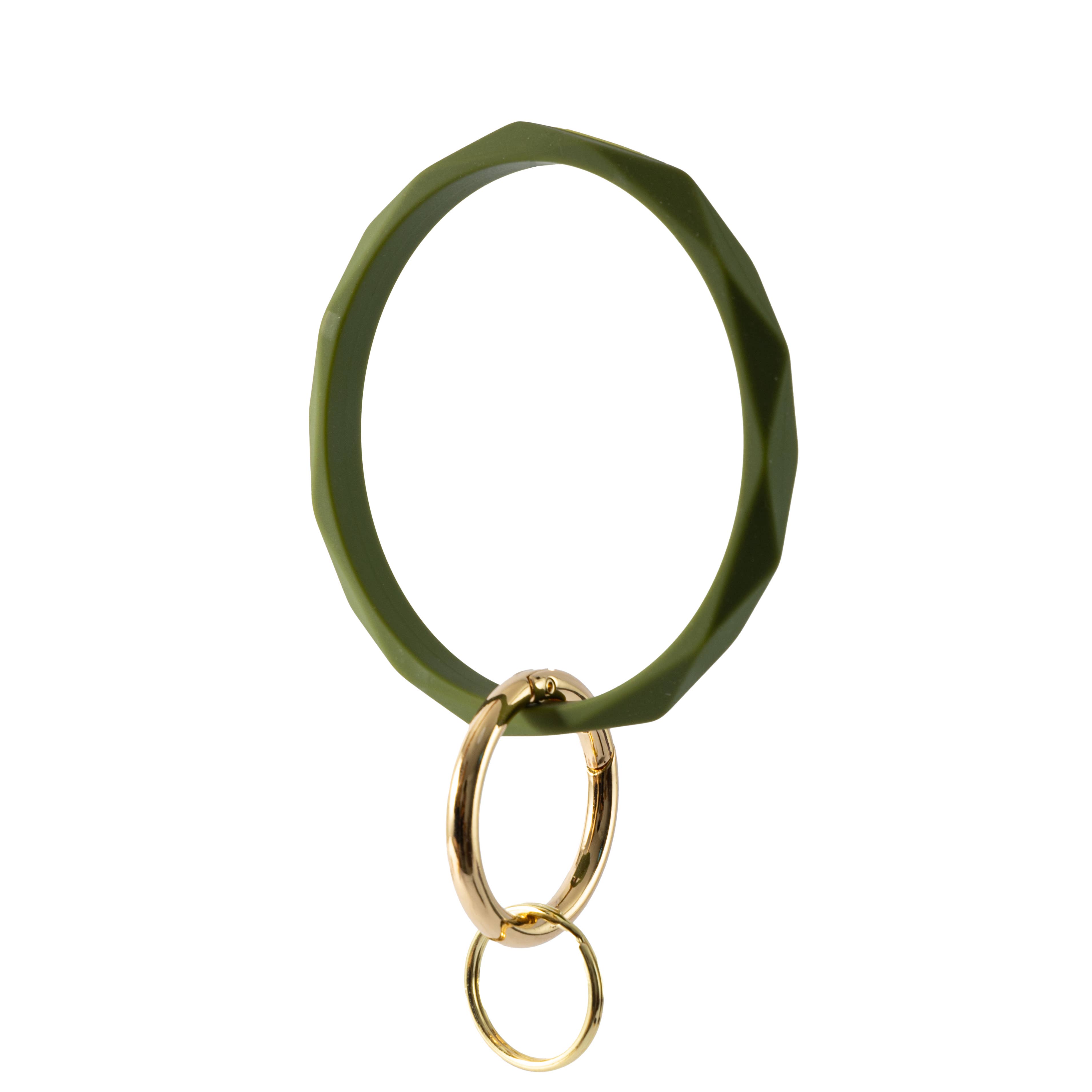 Sparkle Being - Venta al por mayor Pulseras llavero - Brazalete de silicona con llavero minimalista2