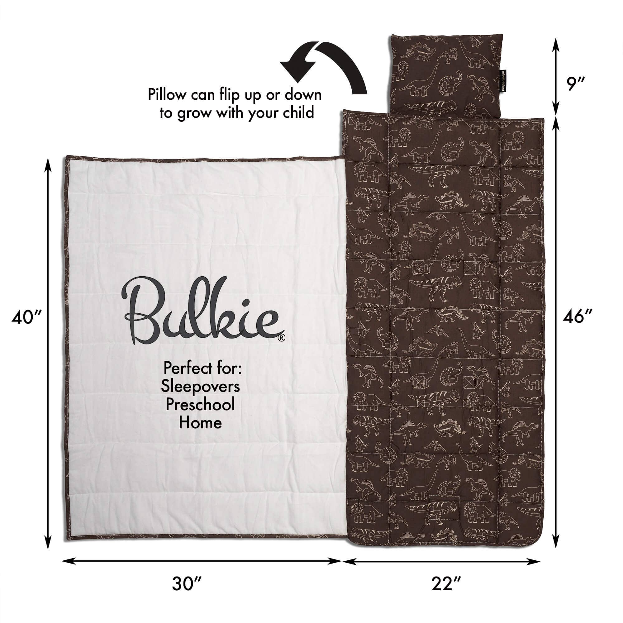 Urban Infant - Wholesale Nap Mat - Kids & Baby - Kids Toddler Nap Mat Sleep Mat - Dinosaurs Bulkie™1