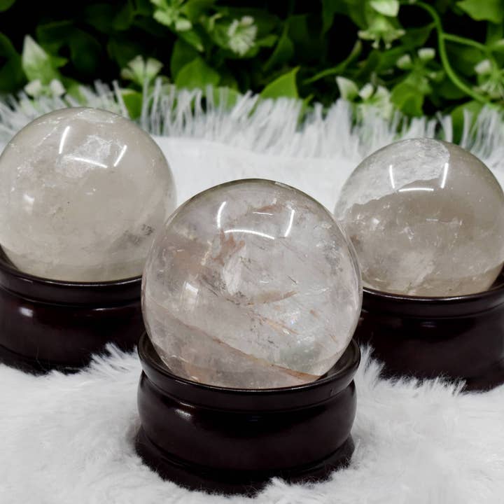 Soothing Crystals - Wholesale Spiritual Stone/Crystal - 1Pc Gemstone Sphere | Crystal Quartz | Healing Crystal Orb2