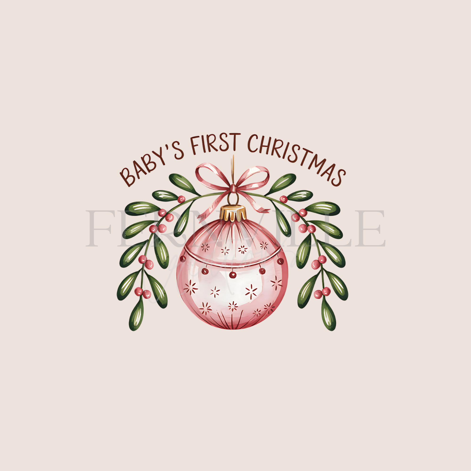Fernville Creations - Wholesale Ornament - Baby’s First Christmas Ornament, Keepsake Gift for New Baby2