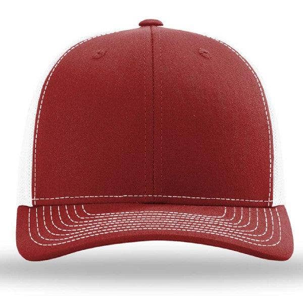 Kodiak Wholesale - Wholesale Trucker Hat - Unisex - Richardson 112 Snapback Trucker Cap - Custom Leather Patch H11