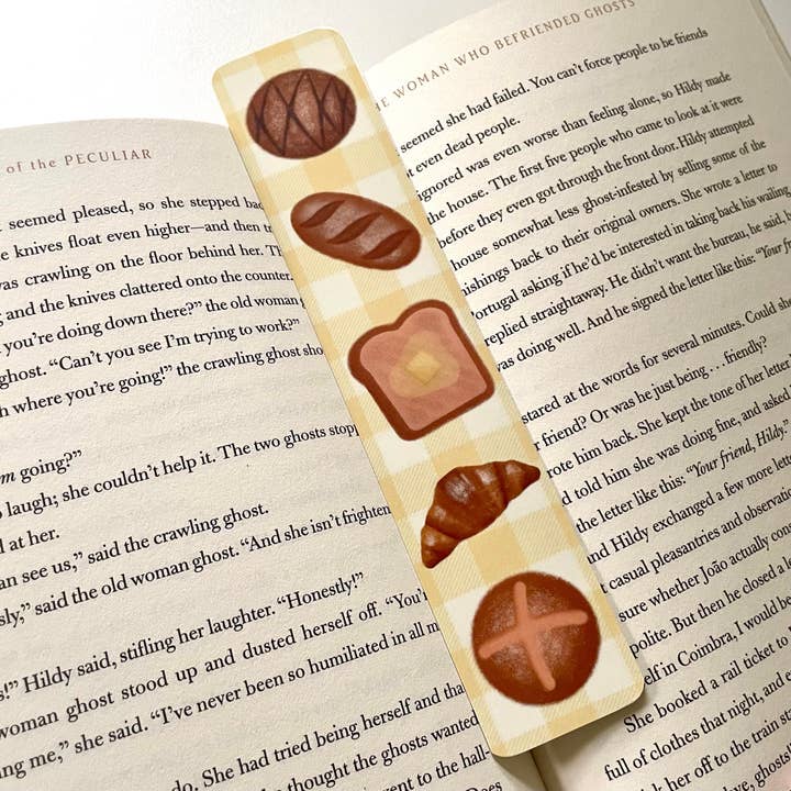 Bread Lover Bookmark for wholesale by WallflourStudios