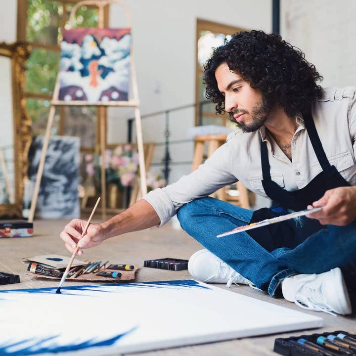 Plaid Crafts - Wholesale Blank Canvas - Arteza® Classic Stretched Canvas Pack, 36" x 48", 2 pc.6