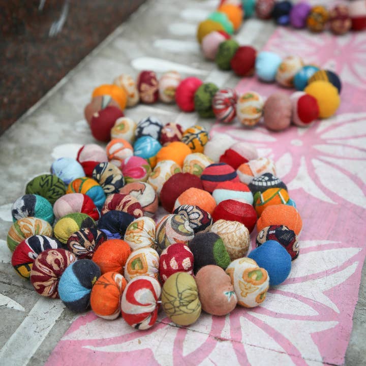 Asha Project - Wholesale Bunting/Garland - Saree Bead Garland