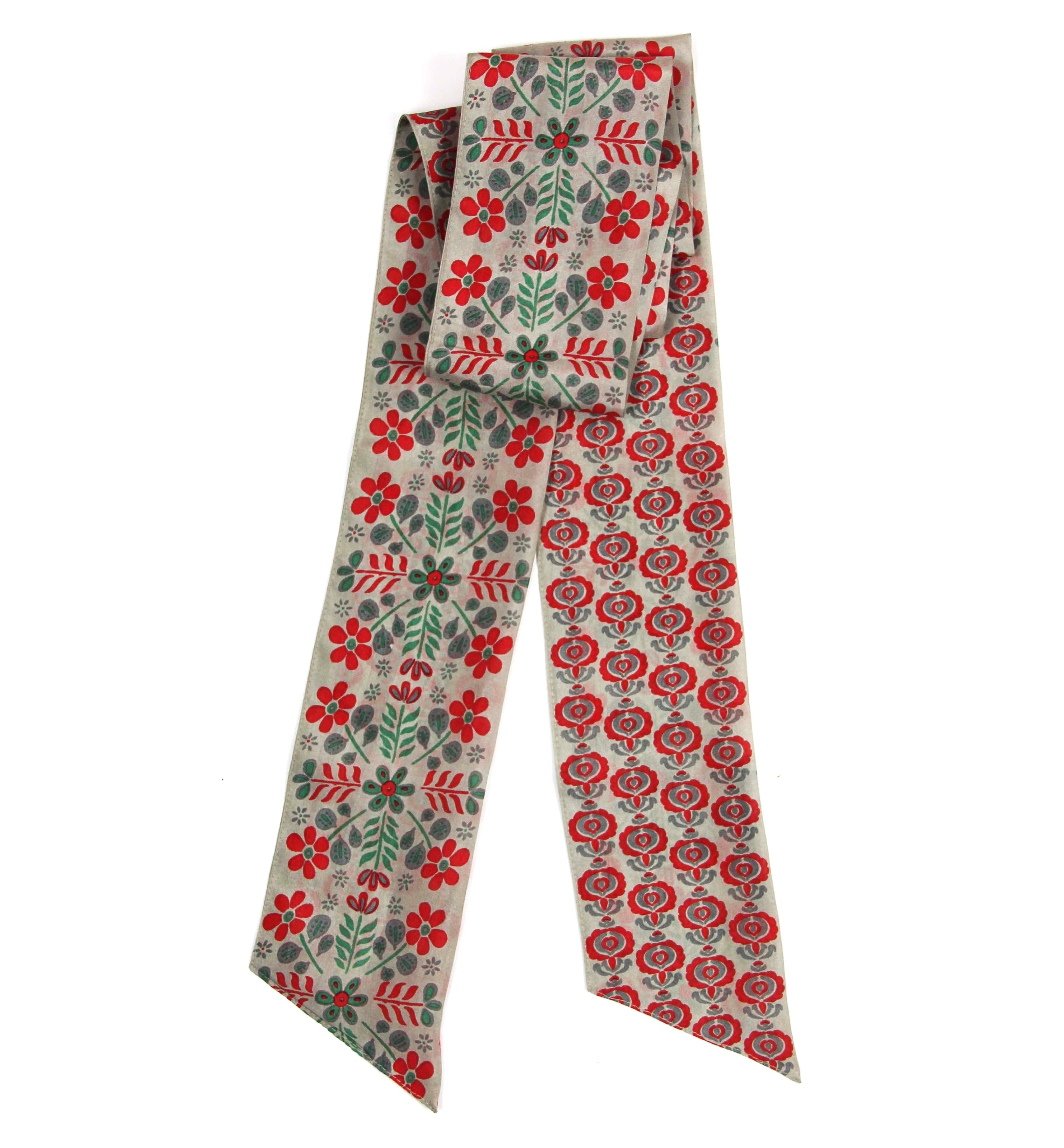 Les Belles Vagabondes - Wholesale Head Scarf - Women's - Ludmila Red Headband1