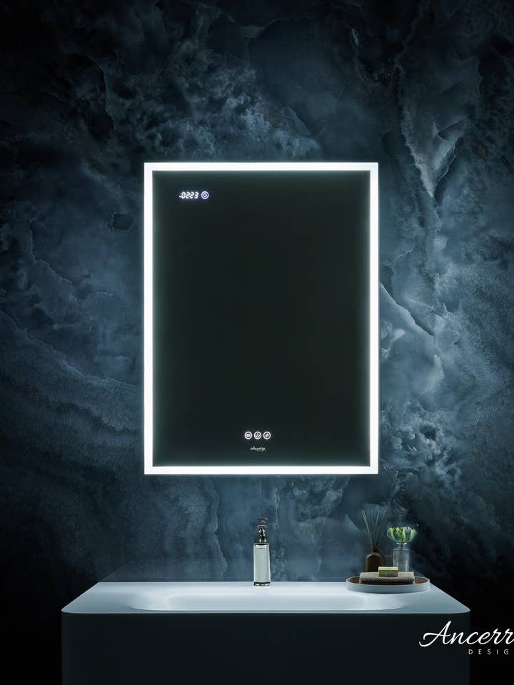 Pagani LED Mirror Cabinet with Defogger, Dimmer, Magnifier & USB outlet for wholesale by Ancerre Designs