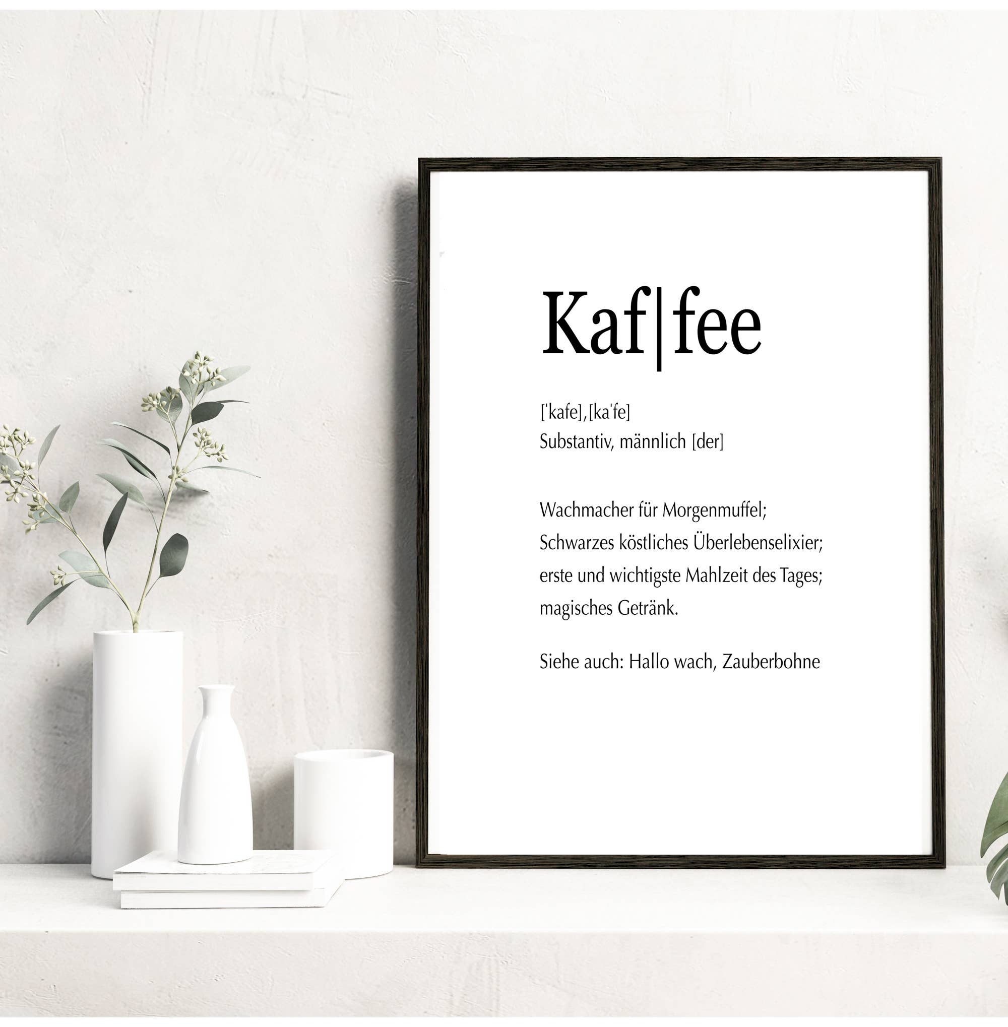 Farbrausch - Wholesale Poster - Poster with definition coffee