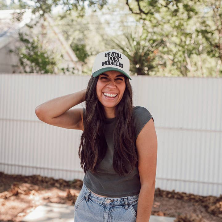 Jenessa Wait - Wholesale Trucker Hat - Women's - Hat: He Still Does Miracles2