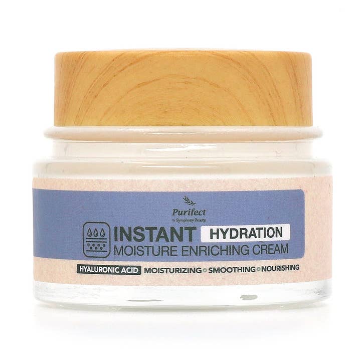 Instant Hydration Moisture Enriching Cream – Hyaluronic Acid – 50ml for wholesale by Symphony Beauty