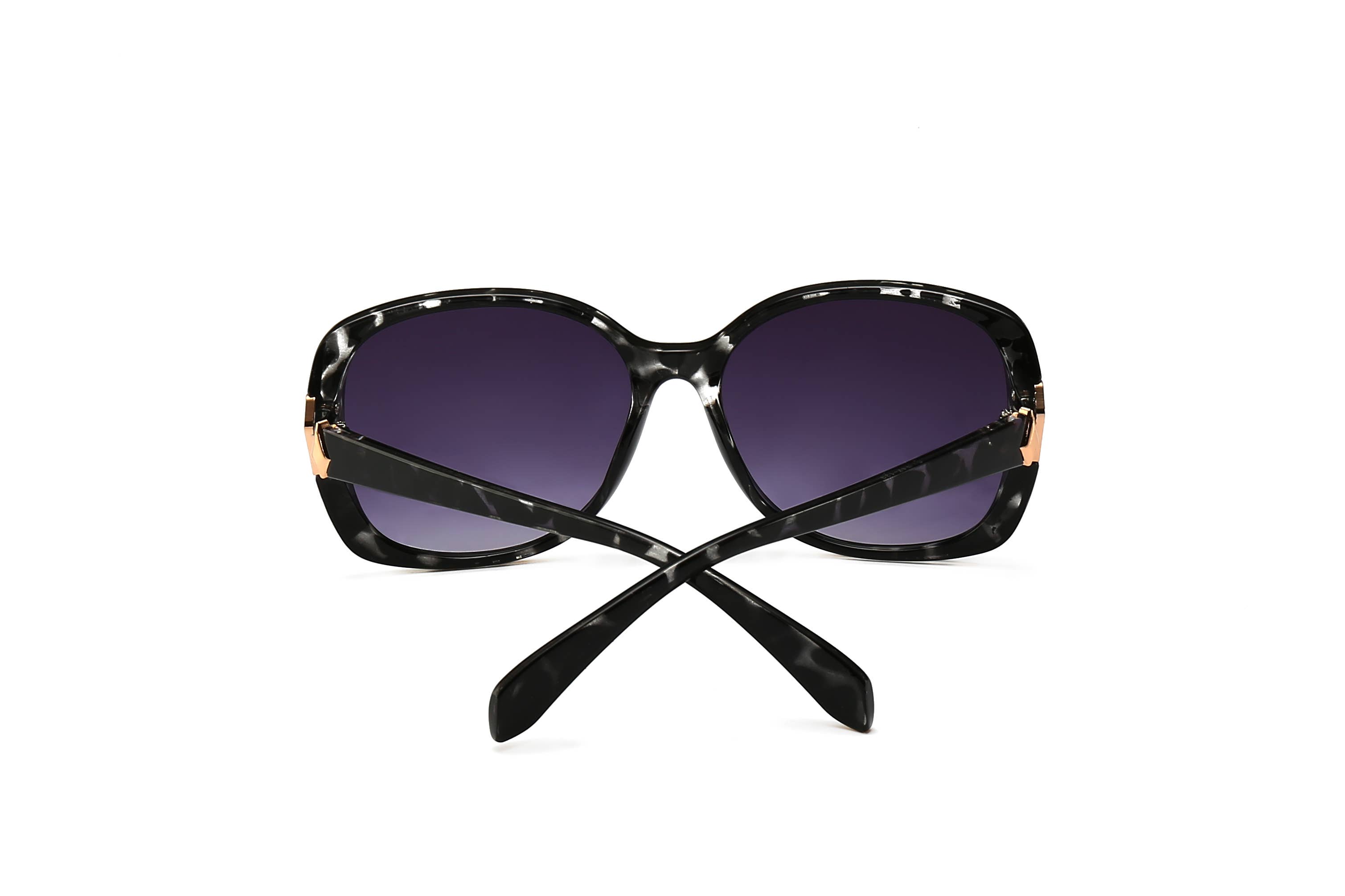 Trio Trading - Wholesale Sunglasses - Women's - Big Lens Women's Sunglasses Elegant Style Assorted 12 Pack8