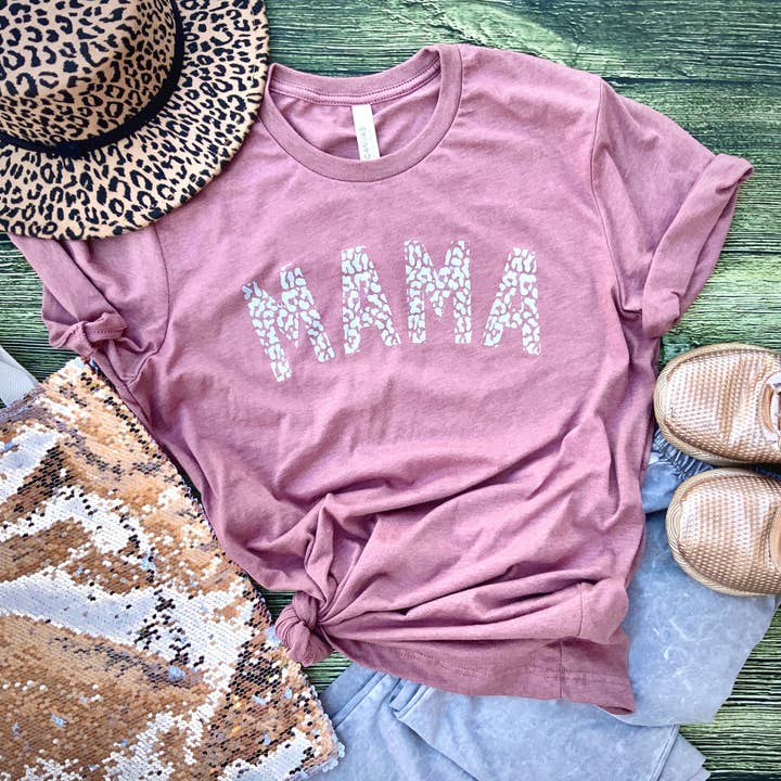 Mama Unisex Graphic Tee for wholesale by Mama Pop Apparel