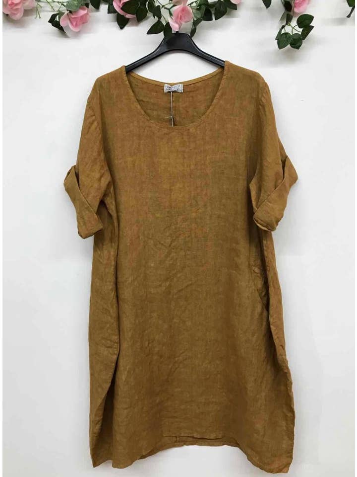 LINEN & COTTON HOUSE – Engroshandel Kjole - Dame – Linnedkjole 167 Forårs- og Sommerkøb53