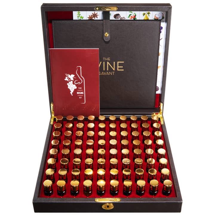 The Wine Savant / Khen Glassware - Wholesale Wine Tool Set - Wine Aroma Kit 80-Fragrance Training Kit for Wine Sommelier