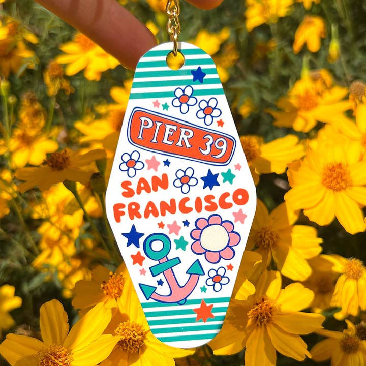 San Francisco Keychain for wholesale by LOLALA
