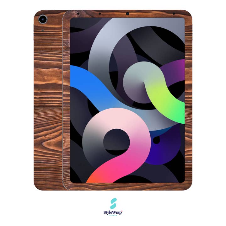 iPad - Dark Wood for wholesale by StyleWrap