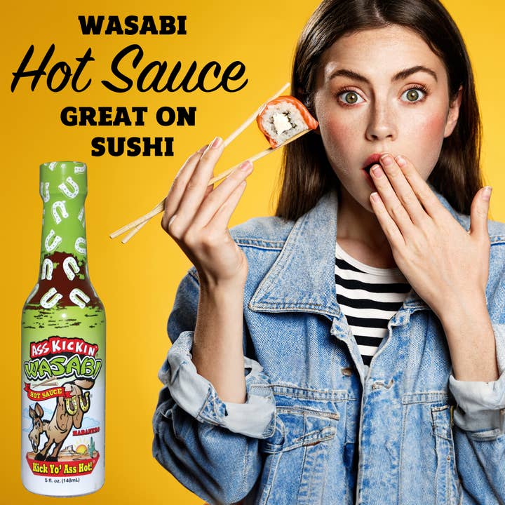 Southwest Specialty Food - Wholesale Hot Sauce - Ass Kickin’ Wasabi Hot Sauce