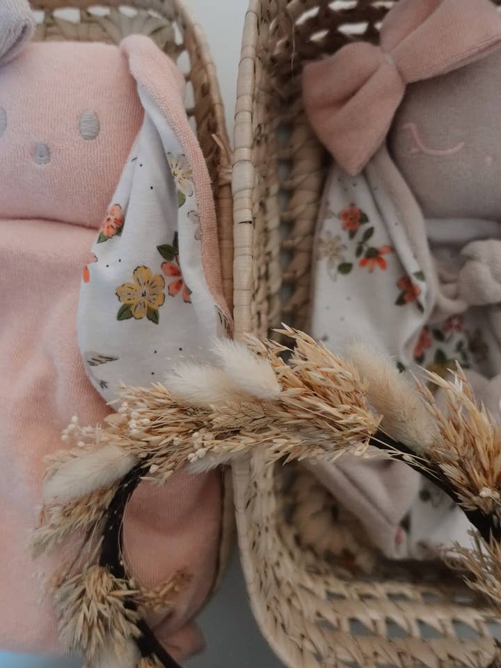 Louis & Jules Stambouli Conseil – Großhandel Sicherheits-/Kuscheldecke – Baby – Doudou Schwamm-Haargummi – Babyvögel6