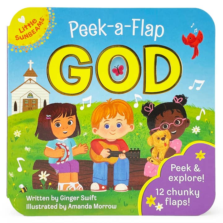Cottage Door Press - Wholesale Book - Kids - God Lift a Flap Board Book