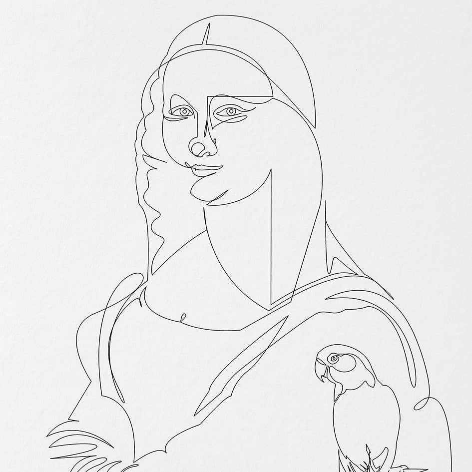 Cosette et les lys - Wholesale Art Print - Lovebirds — Fine Art Illustration — A3 Print2