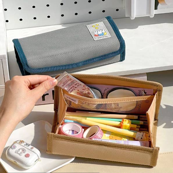 K-Wonderland - Wholesale Pencil Case/Pouch - Miffy Magnetic Multi Pouch – Foldable Pencil & Acc Case1