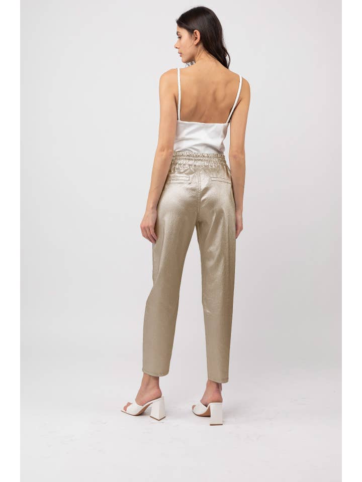 Toxik3 - Wholesale Pants - Women's - Toxik3 pantalon jogger enduit brillant1