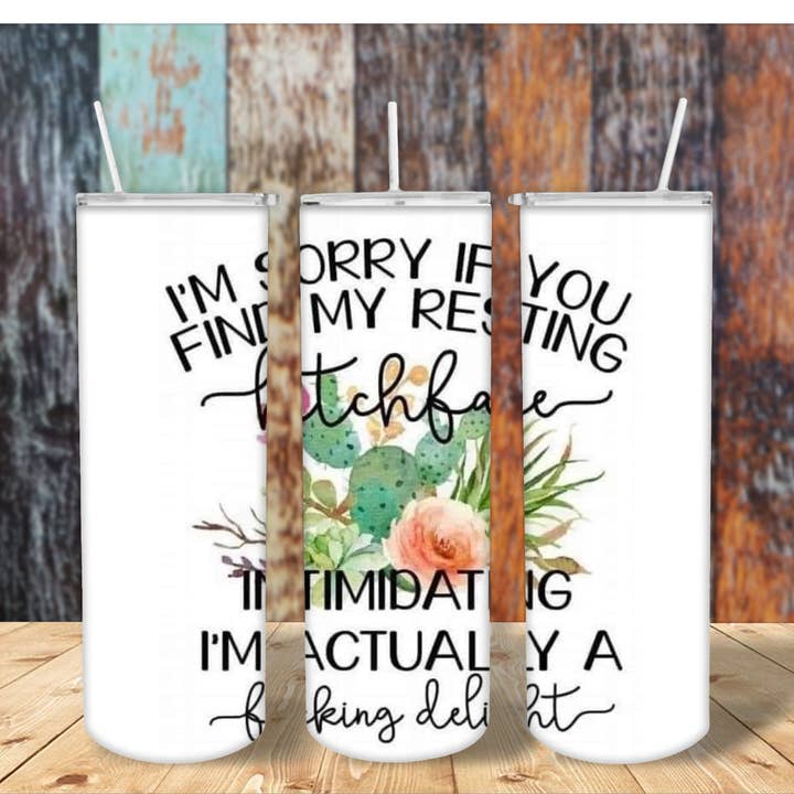 Impertinent B ! tchface est intimidant, je suis un foutu délice pour la vente par FloBama Girls Wholesale