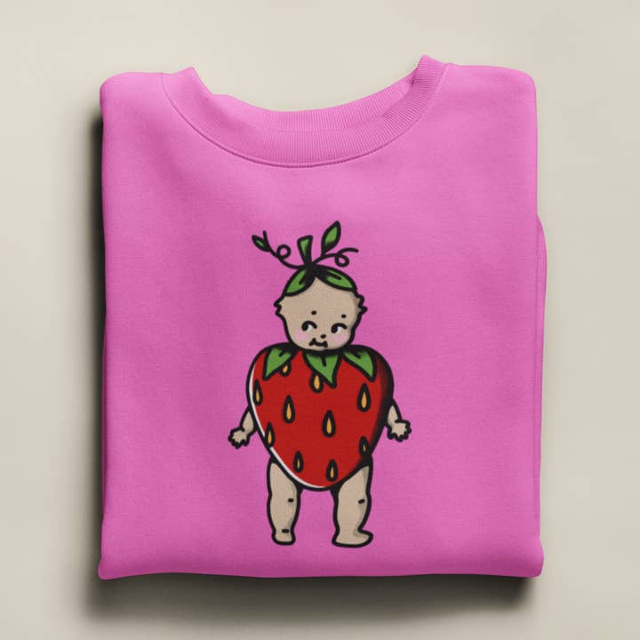 Strawberry Kewpie T-Shirt for wholesale by Betty Ratbag