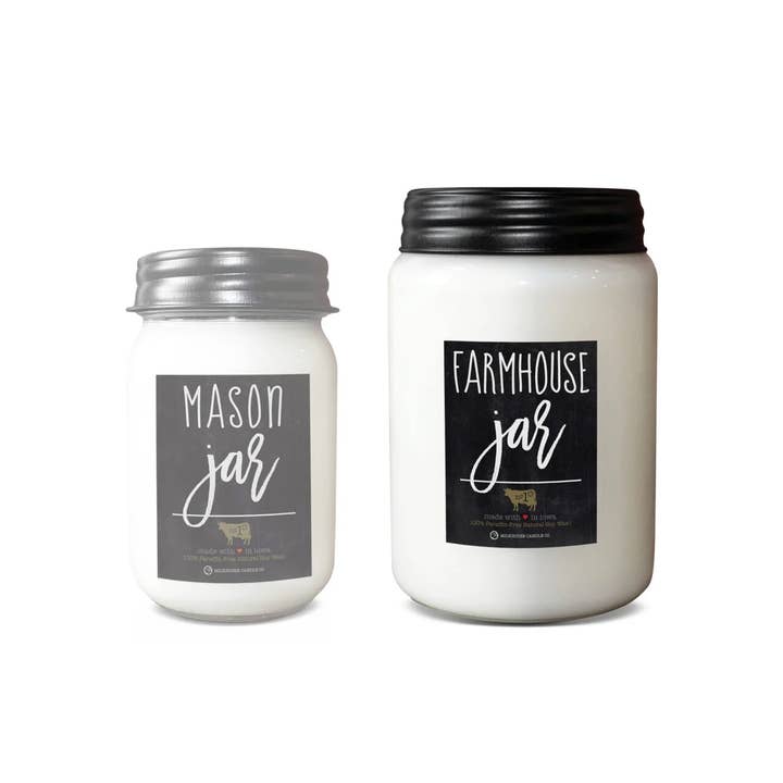 Milkhouse Candle Company - Wholesale Jar/Filled Candle - 26 oz Farmhouse Jar Candle: Autumn Orchard