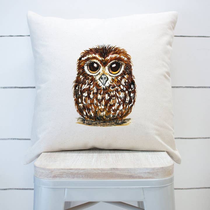 Uggla Kuddfodral Uggla inredning för wholesale av Rising Tide Vintage