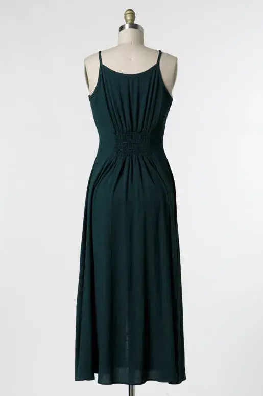 Final Touch - Vente Robe – femme - Robe fluide en mousseline épaisse avec boutons contrastants - ND40209-HV31