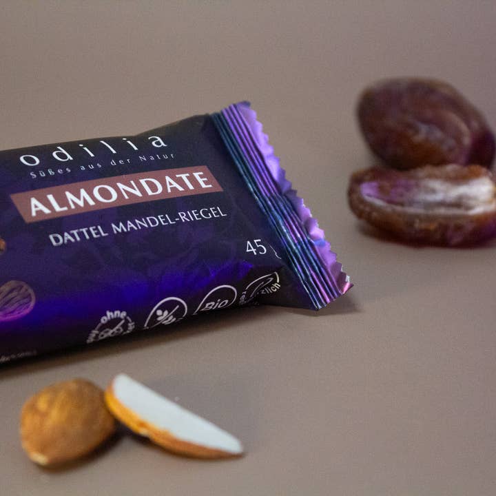 odilia - Wholesale Snack Bar - AlmonDate – Organic Date & Almond Bar5