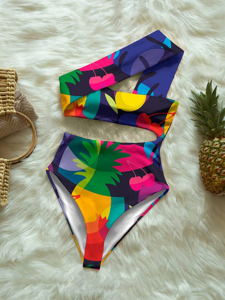 Kylie Cut-Out One-Piece for wholesale by Averie