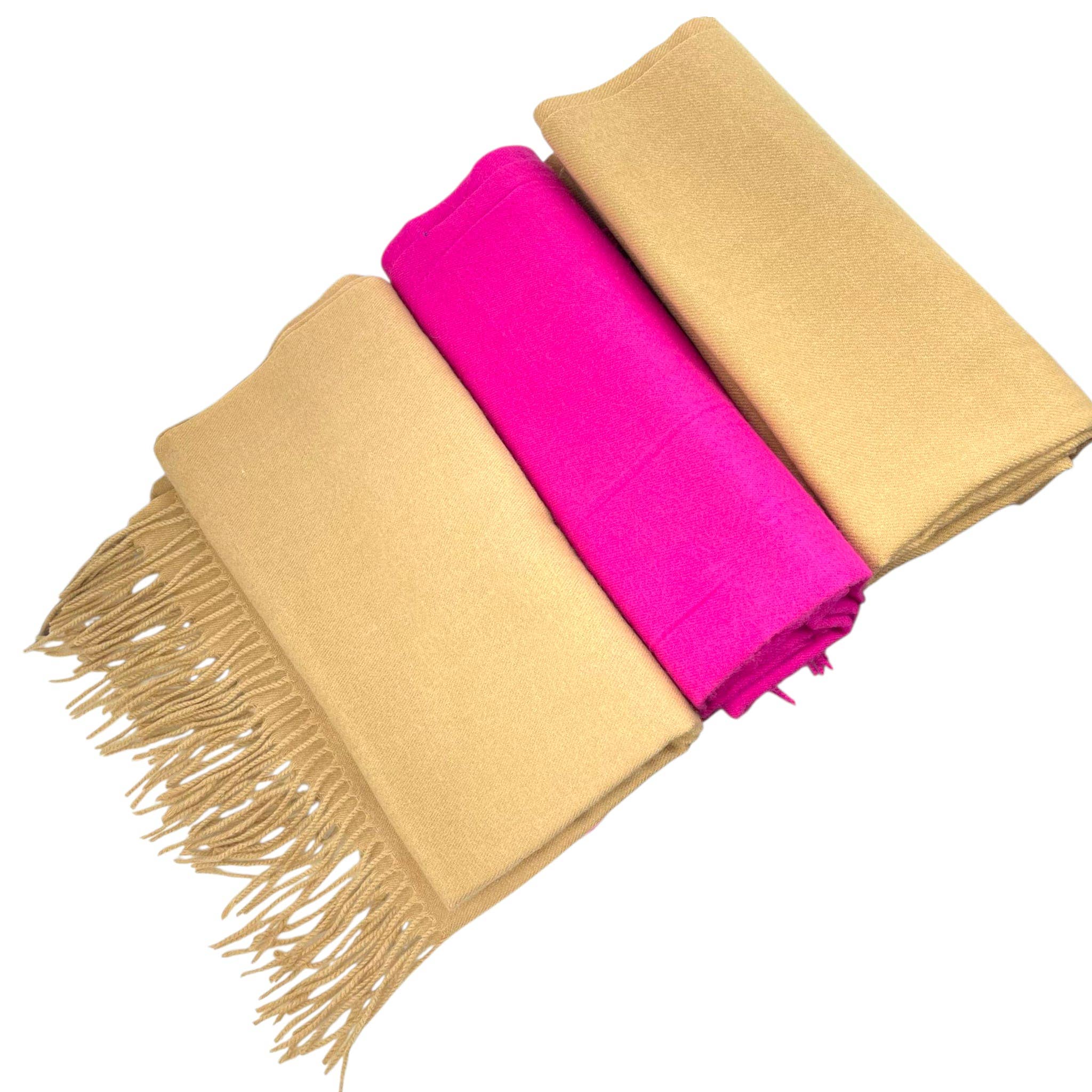 Chenson & Gorett - Wholesale Scarf - Women's - Pleasant to the Touch and Solid Color Wool Scarf for Women7