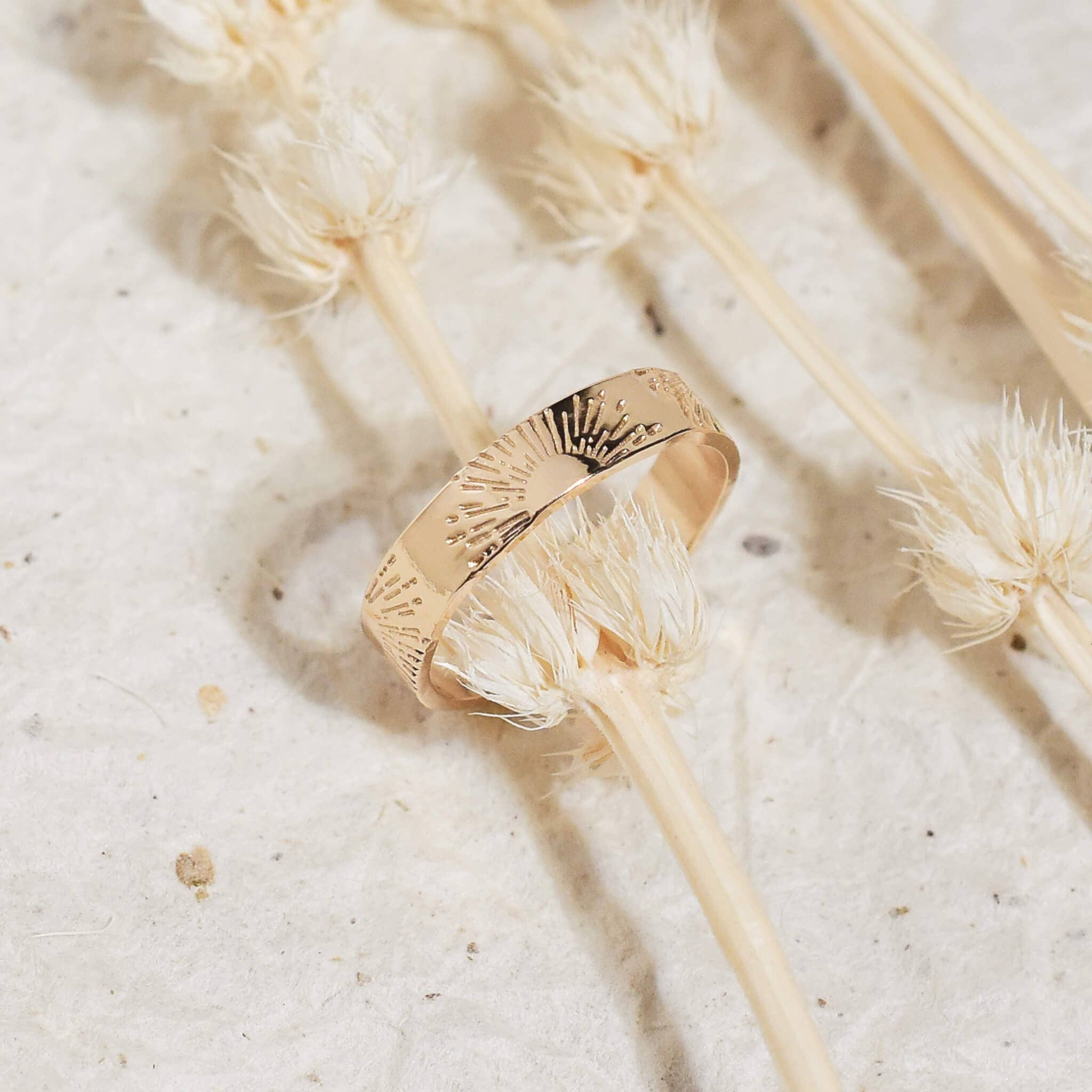 Loveable - Wholesale Band/Stacked Ring - Luxe Sunshine Ring 4mm1