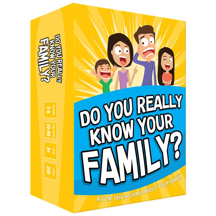 ASM Games - Wholesale Card Game - Do You Really Know Your Family?