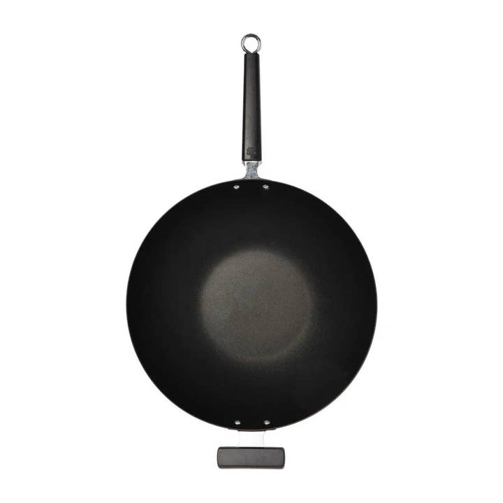 EcoQuality - Wholesale Wok - J22-0040, Joyce Chen 14" Pro Carbon Steel Ceramic Nonstick Flat Wok1