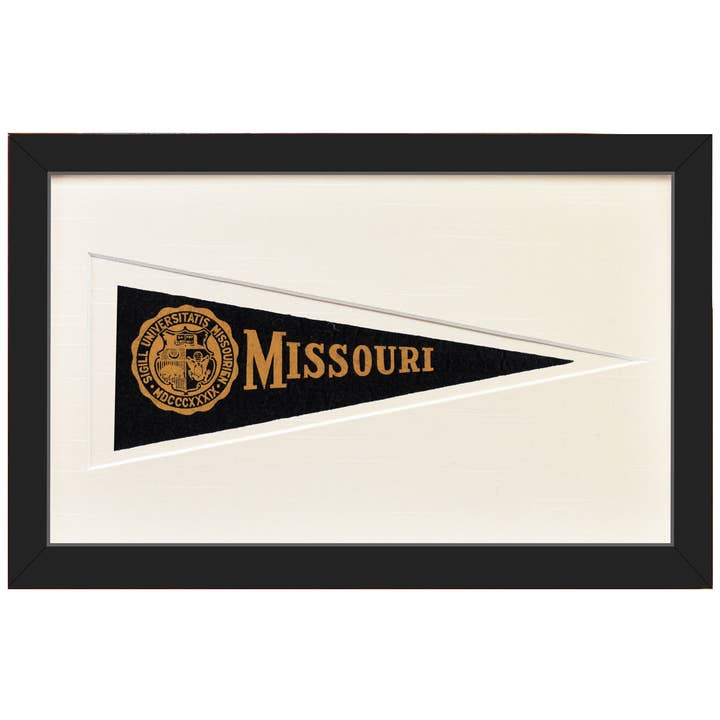 Vintage University of Missouri Hormel Pennant for wholesale by The Just Brand