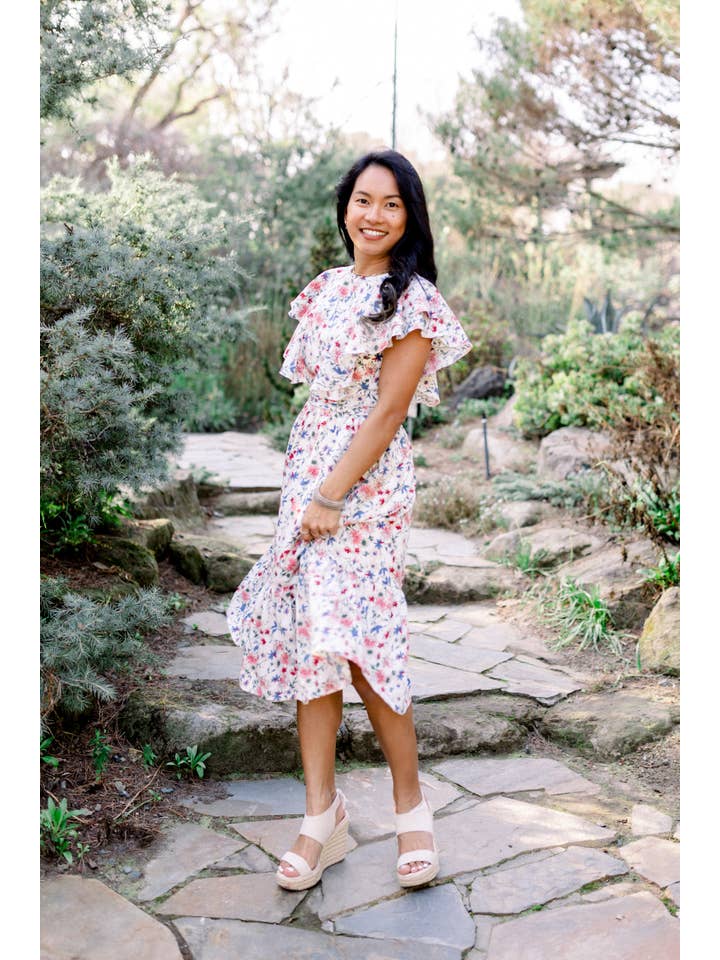 Peony Alley - Vendita all'ingrosso Vestito - Donna - Abito longuette floreale Alina5