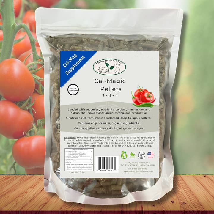 CalMagic, Organic Cal-Mag Supplement for Plants for wholesale by Happy Bunny Farms
