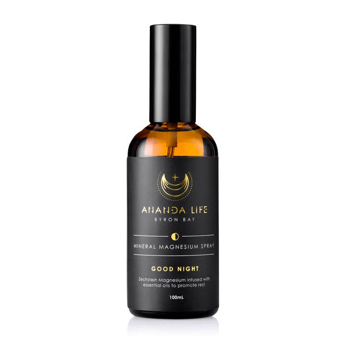 Ananda Life Goodnight Magnesium Oil Spray travel size 100ml for wholesale by Ananda Life