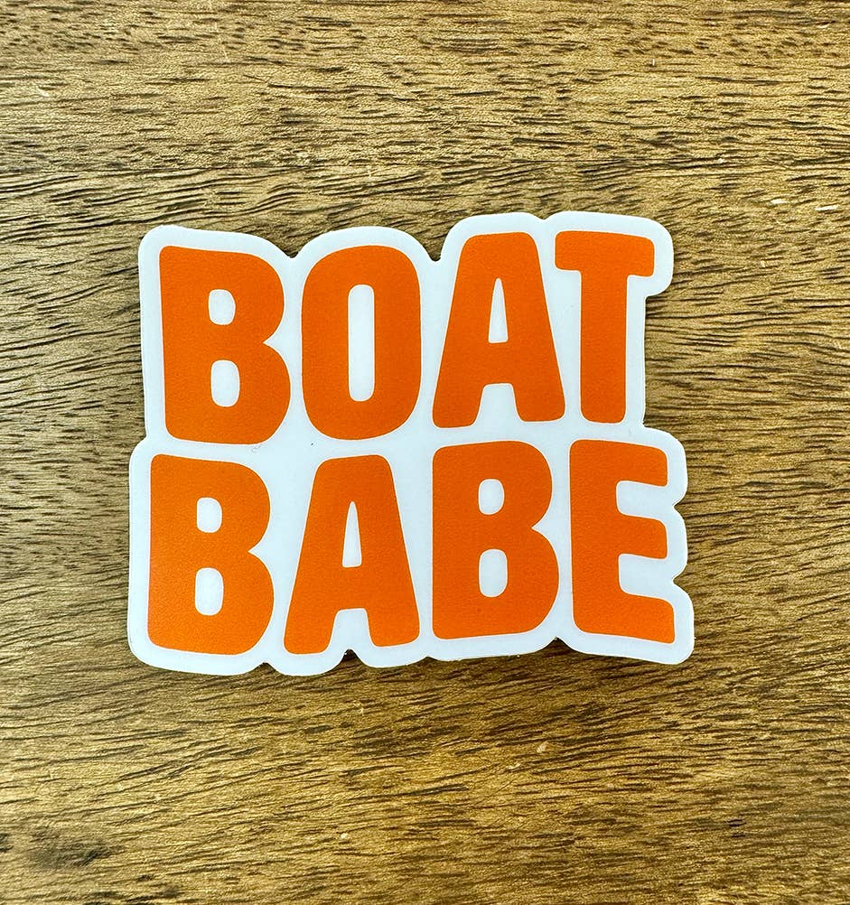 SOUTHERN FRIED DESIGN BARN - Wholesale Sticker - Boat Babe Sticker