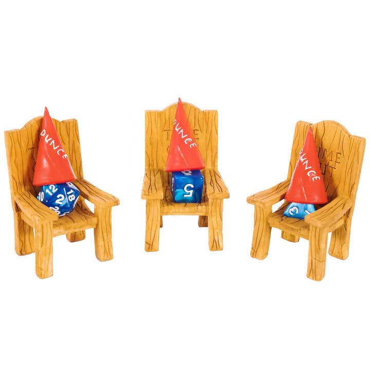 QMDirect - Wholesale Board Game - Dice Jail Chair & Dunce Hat2