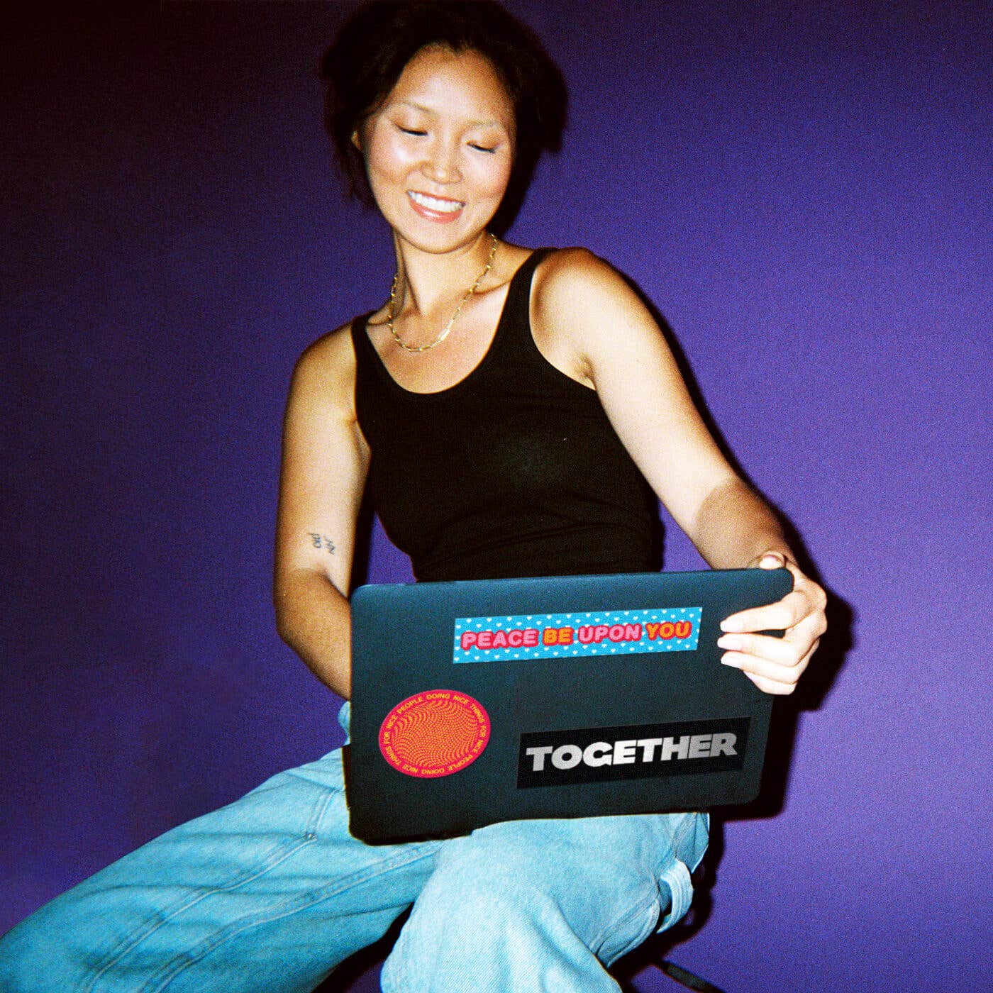 Apply Stickers – Großhandel Aufkleber – Nette Leute > Schöne Dinge von Oliver Payne - Gestanzter Sticker1