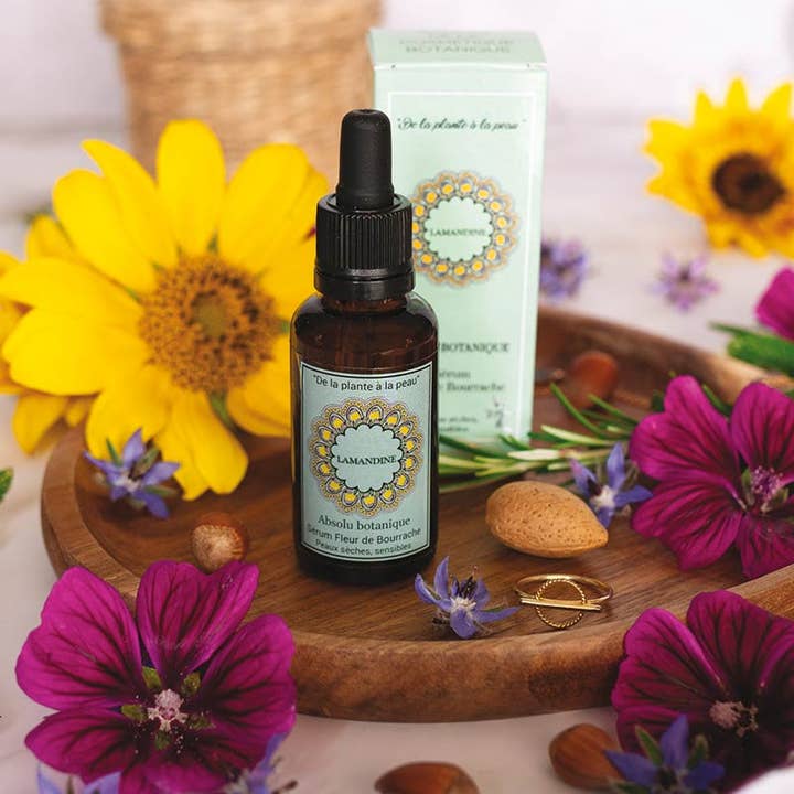 Sérum Bourrache pour la vente par Lamandine