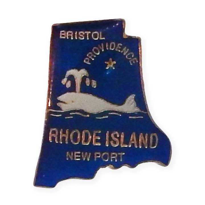 Pin Vintage Rhode Island por atacado de Hungry Ghost Press
