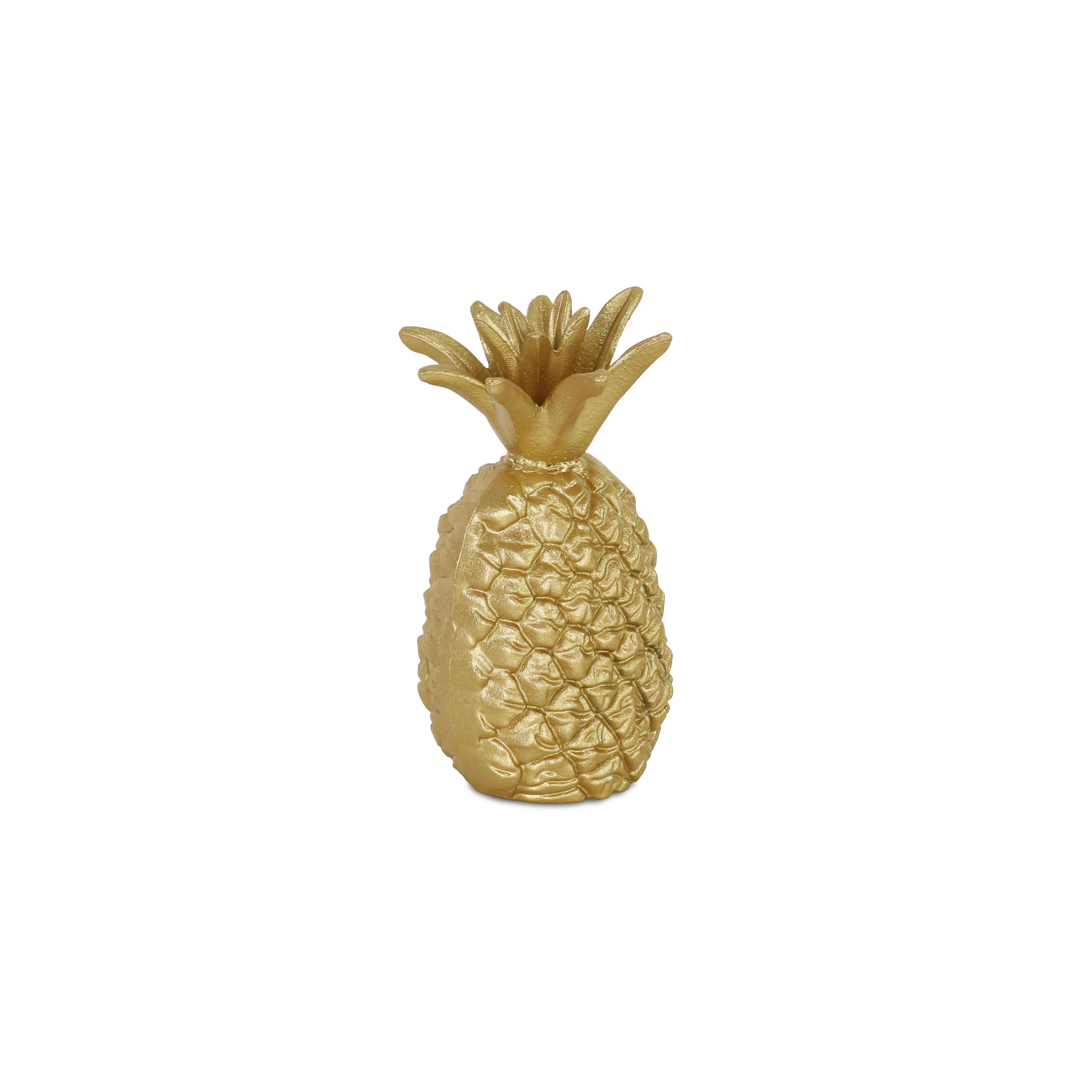 Cheungs Home Decor – wholesale Dekorativt bordsobjekt – Thala Gold Gjutjärn Ananas2