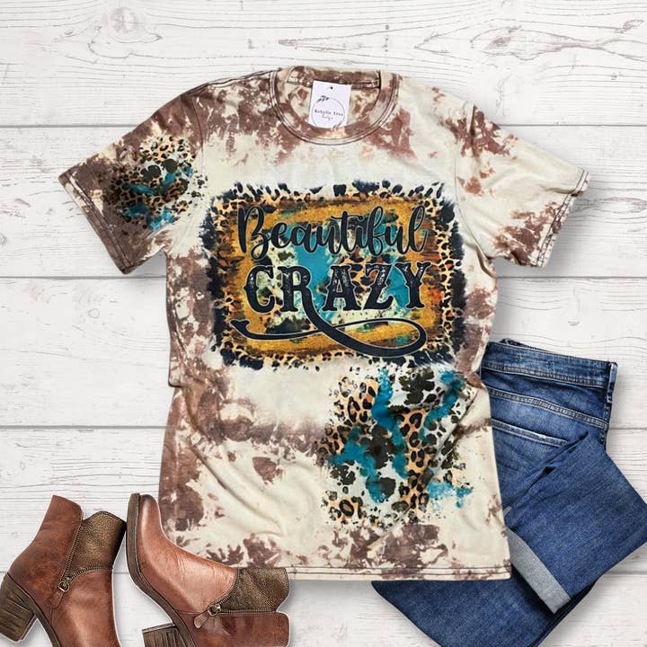 Cowhide Lover's Tee for wholesale by Rebelle Tree Boutique