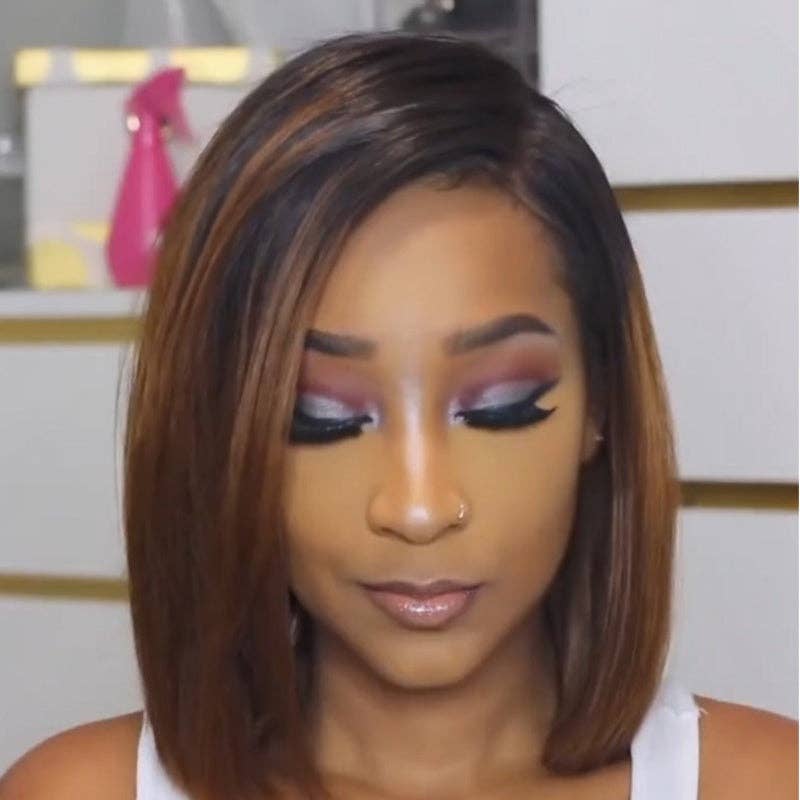   Sure! Here is an optimized title for your wig product:

"Chic Bang-Bob Style Wig for wholesale on Faire3