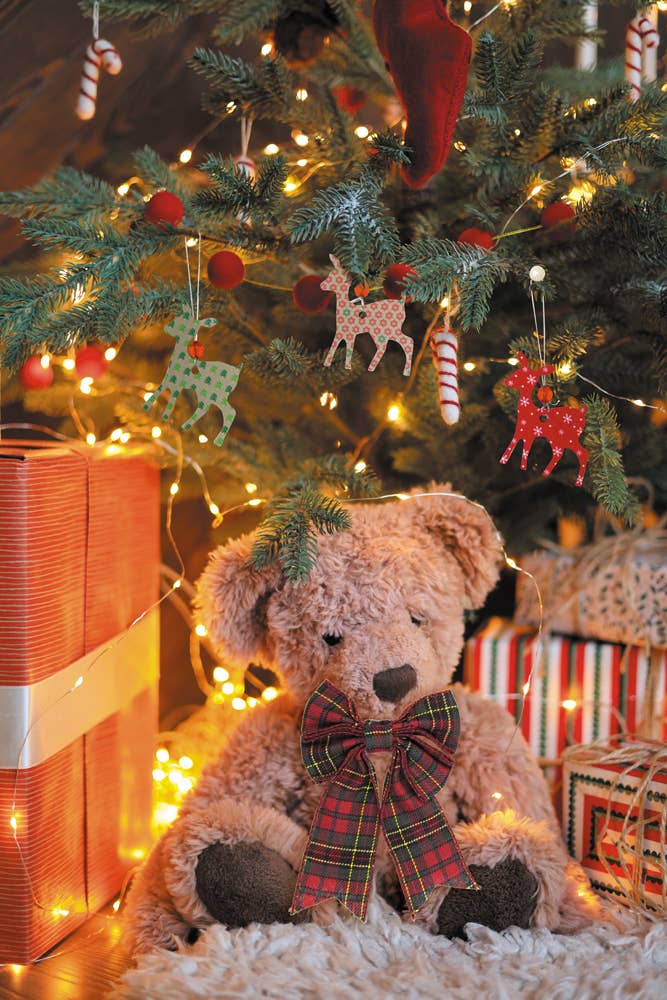 Tim&Puce Factory - Wholesale Christmas Decoration - TARTAN BOW1