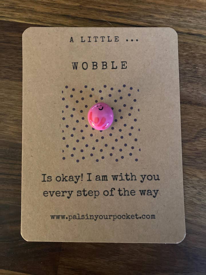 Handmade Wobble Wellbeing Gift For Stressed Children for wholesale by Pals in your Pocket